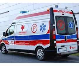RENAULT TRAFIC AMBULANS RENAULT TRAFIC 2016R SALON POLSKA 1-WŁAŚCICIEL BYTOM • OLX.PL