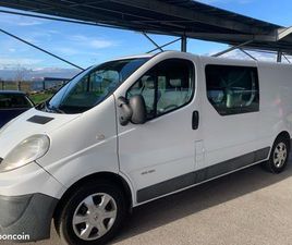 RENAULT TRAFIC CABINE VENDS RENAULT TRAFIC L2H1 DCI150 CABINE APPROFONDIE 6 PLACES