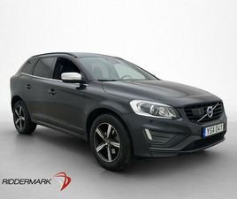 VOLVO XC60 D3 D3 R-DESIGN VOC VÄRMARE BLIS NAVI RATTVÄRME 150HK