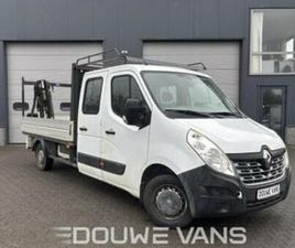 RENAULT MASTER DUBBEL CABINE HIAB LAADKRAAN IMPERIAAL TREKHA — BESTELAUTO'S — MARKTPLAATS