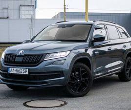 ŠKODA KODIAQ 2.0 TDI SPORTLINE 4X4 DSG, 110KW (2020) / AJ NA SPLÁTKY / PROTIÚČET /