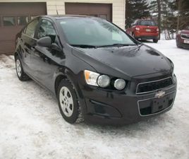 CHEVROLET SONIC 2013 CHEV SONIC LT 1.8