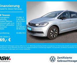 VOLKSWAGEN TOURAN TOURAN GOAL 1.5 TSI DSG LED NAVI PDC ACC AHK 7-S
