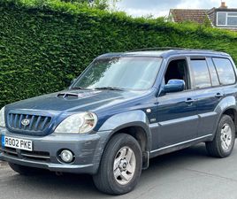LEFT HAND DRIVE 2002 HYUNDAI TERRACAN 2.9 CRTD [DIESEL] UK REG | 4X4 | ECO | LHD | EBAY UK