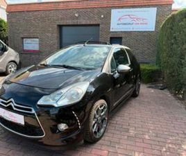 ② CITROËN DS3 CABRIO 1.6I BENZINE LED AIRCO NAVI 12M GARANTIE — CITROËN — 2EMEMAIN