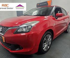 SUZUKI BALENO 2016 SUZUKI BALENO 1.0 BOOSTERJET SZ-T 5DR HATCHBACK PETROL MANUAL