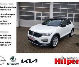 VOLKSWAGEN T-ROC 1.0 TSI 116PS AHK NAVI PDC SHZ KLINA TEMPO