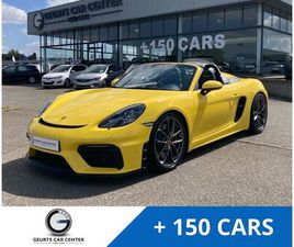 PORSCHE 718 BOXSTER SPYDER PORSCHE 718 SPYDER BOXSTER 4.0I 420PK !