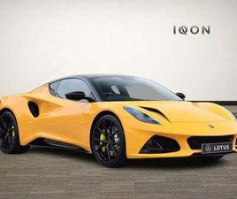 LOTUS EMIRA 2.0 TURBO SE DCT EURO 6 2DR (EXPORT ONLY) RIGHT HAND DRIVE