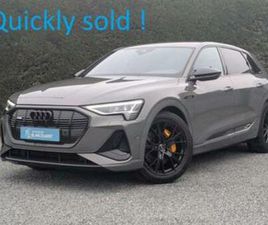 AUDI Q8 E-TRON ② AUDI Q8 E-TRON ! VERKOCHT! E-TRON -2X S-LINE- BLACK EDITION — AUDI — 2EMEMAIN