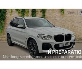BMW X3 XDRIVE 20I BMW X3 XDRIVE20I M SPORT 2.0 5DR