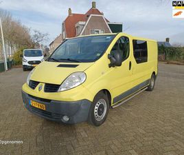 RENAULT TRAFIC CABINE RENAULT TRAFIC - 2.5 DCI 145 PK DUBBEL CABINE MARGE
