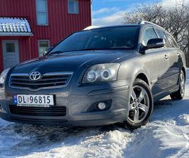 TOYOTA AVENSIS 2,0 D-4D M/DPF