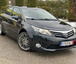 TOYOTA AVENSIS 2.2 2012Г. 114 ХИЛ. КМ. СЕРВИЗНА ИСТОРИЯ!!!