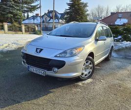 PEUGEOT 307 1.6 HDI • OPŁACONY • PRZEGLĄD ROK • OC 6 M-CY • SPRAWNY BĘDZIN BOLERADZ • OLX.PL