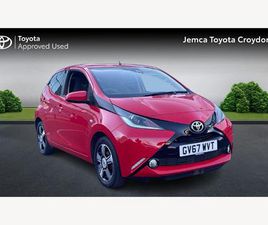 TOYOTA AYGO X TOYOTA AYGO X-CLUSIV3 HATCHBACK'S 1.0 VVT-I X-CLUSIV3 X-SHIFT EURO 6 5DR (SAFETY SENSE)