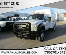 2015 FORD F-550 SUPER DUTY 4X2 2DR REGULAR CAB 140.8 200.8 IN. WB *CAR