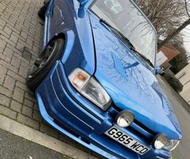 FORD ESCORT CABRIO FORD, ESCORT, CONVERTIBLE, 1989, MANUAL, 1597 (CC), 2 DOORS