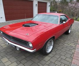 PLYMOUTH CUDA 1970 PLYMOUTH HEMI 'CUDA 472 HEMI, TREMEC 5-SPD, PS, PB, A/C, COILOVERS