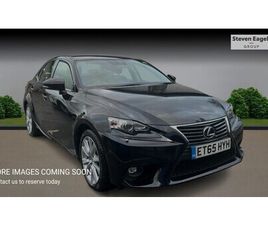 LEXUS IS IS 300H 2016 (65) 2.5 300H ADVANCE SALOON 4DR PETROL HYBRID ECVT EURO 6 (START/STOP) (223 PS)