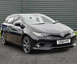 TOYOTA AURIS DESIGN HATCHBACK'S 1.8 VVT-H DESIGN CVT EURO 6 (START/STOP) 5DR