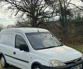 VAUXHALL, COMBO, CAR DERIVED VAN, 2009, MANUAL, 1248 (CC)
