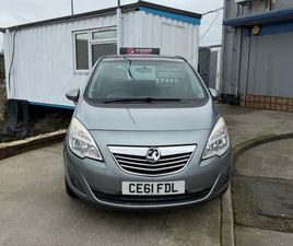 2011 VAUXHALL MERIVA 1.4T 16V SE 5DR MPV PETROL MANUAL