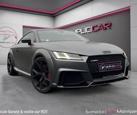AUDI TT RS COUPE 2.5L TFSI 400 S TRONIC 7 QUATTRO PACK CARBON CARPLAY GARANTIE 12 MOIS