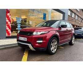 LAND ROVER RANGE ROVER EVOQUE COUPE ED4 LAND ROVER RANGE ROVER EVOQUE 4WD DYNAMIC