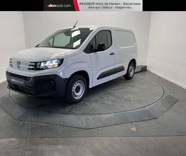 PEUGEOT PARTNER FGN III FOURGON M 650 KG BLUEHDI 100 S&S BVM6