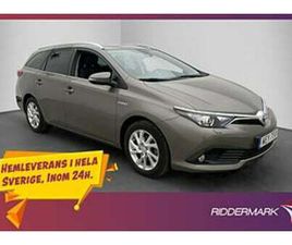 TOYOTA AURIS HYBRID E-CVT VÄRMARE KAMERA NAVI KEYLESS NYSERV