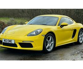PORSCHE 718 CAYMAN 2018 PORSCHE 718 CAYMAN 2.0T A VENDRE