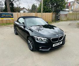BMW SERIE 2 CABRIOLET 218 2.0 218I SPORT AUTO EURO 6 (START/STOP) 2DR