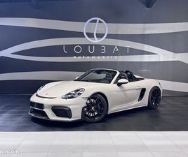 PORSCHE 718 SPYDER TYPE 982 4.0 420 CH BVM6 / FRANÇAISE / SIÈGES 18 POSITIONS / FULL PPF / + DE 25 000 EUROS D’OPTIONS