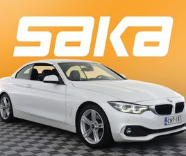 BMW SERIE 4 CABRIOLET 430 BMW 430 430D ** AVOAUTO / HUD / H/K / ADAPTIVE LED / VAKKARI / VETOKOUKKU / MUISTINAHAT / COMFORT ACCES / P.TUTKAT **