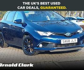 TOYOTA AURIS 1.8 VVT-H DESIGN CVT EURO 6 (START/STOP) 5DR