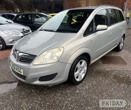 VAUXHALL ZAFIRA 2008