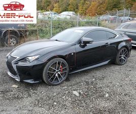 LEXUS RC 200T 2017 2.0L 2.0 BENZYNA 241KM