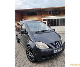 SAHIBINDEN MERCEDES - BENZ VANEO 170 CDI IMAGINATION 2005 MODEL MANISA 226.000 KM SIYAH - 38166692 | ARABAM.COM