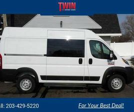 2020 RAM PROMASTER CARGO VAN SET-UP FOR MOBILE OFFICE VAN BRIGHT WHITE