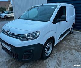 CITROEN BERLINGO SOCIETE BERLINGO III 1.5 HDI 130 CH BOITE AUTO DRIVER 09/2019 76 000KM'2 PLACES TVA RECUP