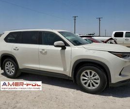 TOYOTA HIGHLANDER 2024, 2,4L, GRAND HIGHLANDER XLE 2.4 BENZYNA 265KM