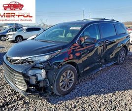 TOYOTA SIENNA XLE 2023 2.5 HYBRYDA 245KM