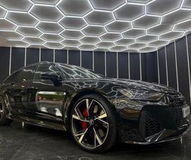 2022 AUDI RS6 CARBON BLACK TFSI MHEV QUATTRO AUTO ESTATE PETROL AUTOMATIC