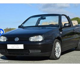 VOLKSWAGEN GOLF CABRIO VOLKSWAGEN GOLF IV CABRIOLET 2.0 I 115 CV / 68 700 KM