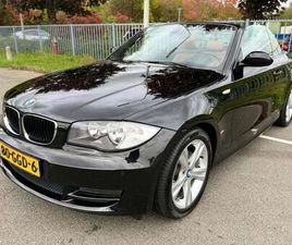BMW SERIE 1 CABRIO 118 1-SERIE CABRIO 118I EXECUTIVE AUTOMAAT NAVI LEDER