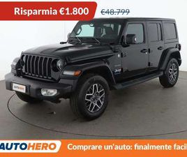 JEEP WRANGLER 4XE 2.0 4XE PLUG-IN HYBRID SAHARA PHEV