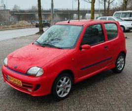 FIAT SEICENTO 1.1 SPORTING 1998 ROOD — FIAT — MARKTPLAATS