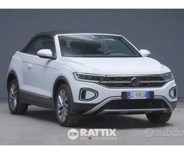 VOLKSWAGEN T-ROC 2022 CABRIOLET T-ROC CABRIOLET 1.