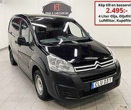 CITROEN BERLINGO VAN CITROËN BERLINGO VAN INCREASED PAYLOAD 1.6 BLUEHDI 75HK